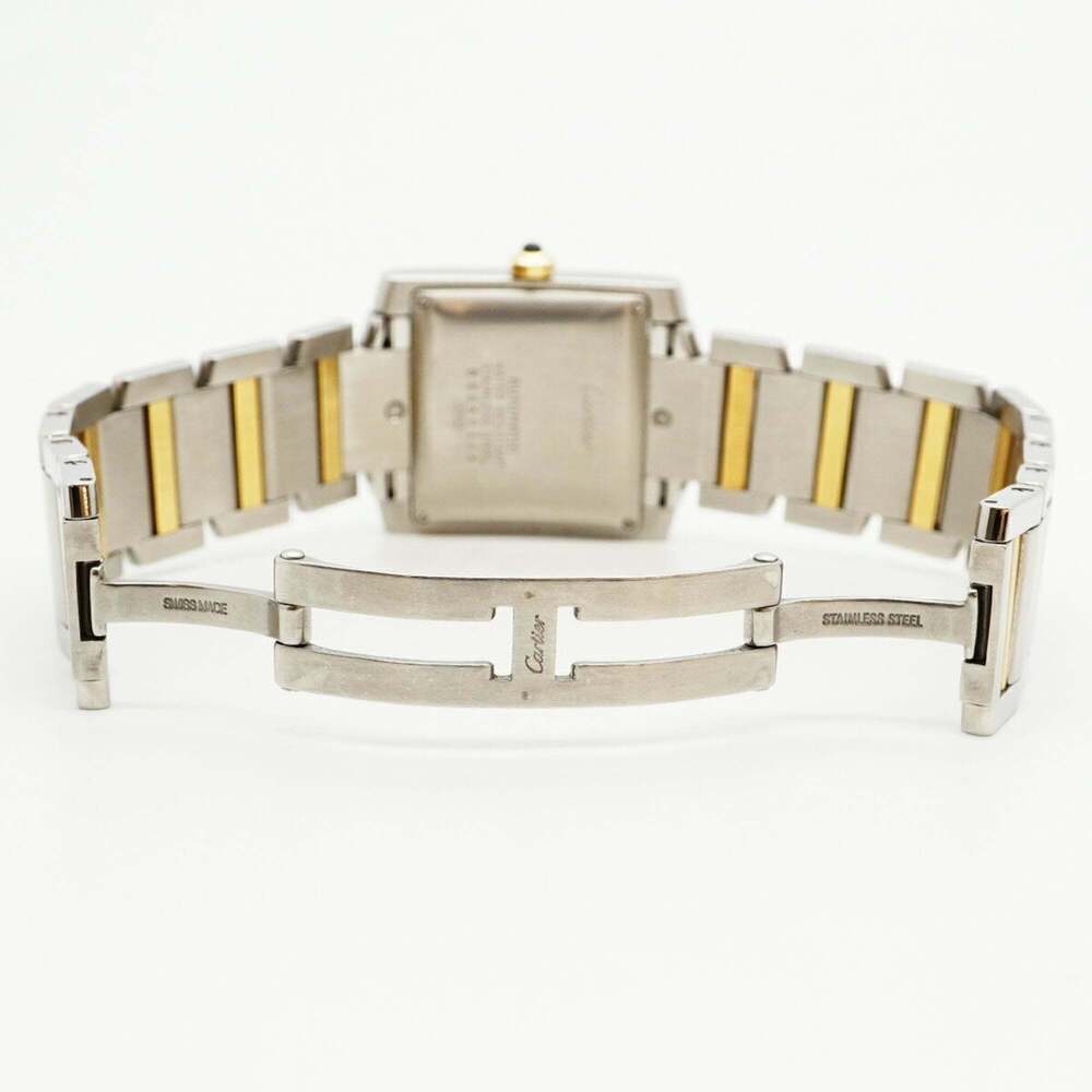Cartier Tank Française LM W51005Q4 Silver Dial Watch for Men and Women - Picture 4 of 11